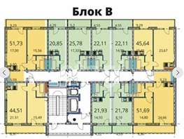 1-комнатная квартира, 47.2 м², 5/20 этаж