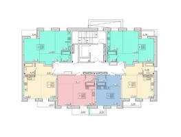 Продается 2-комнатная квартира ЖК Ёлки, дом 1, 52.66  м², 8214960 рублей