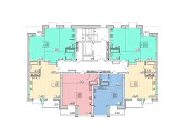 Продается 2-комнатная квартира ЖК Ёлки, дом 1, 52.97  м&sup2;, 8999603 рублей