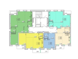 Продается 2-комнатная квартира ЖК Ёлки, дом 1, 60.49  м&sup2;, 9738890 рублей