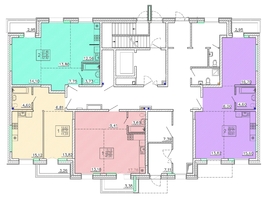 Продается Студия ЖК Ёлки, дом 1, 43.4  м&sup2;, 9548000 рублей