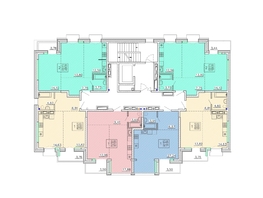 Продается 2-комнатная квартира ЖК Ёлки, дом 3, 52.76  м&sup2;, 9074720 рублей