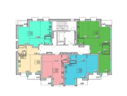 Продается 1-комнатная квартира ЖК Ёлки, дом 2, 43.9  м&sup2;, 9087300 рублей
