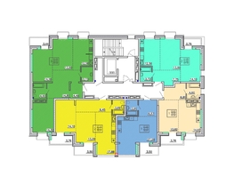 Продается 2-комнатная квартира ЖК Ёлки, дом 2, 51.9  м&sup2;, 9601500 рублей