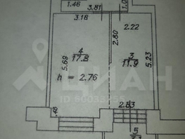 1-комнатная квартира, 40.4 м², 1/9 этаж
