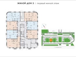 Продается 1-комнатная квартира ЖК СОЮЗ PRIORITY, дом 3, 44.8  м², 6113318 рублей