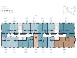 Продается 2-комнатная квартира ЖК RIVERANG (РиверАнг), 48.7  м², 11008343 рублей
