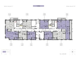Продается 1-комнатная квартира ЖК Zenith (Зенит), 3 этап, 41.17  м², 6175500 рублей