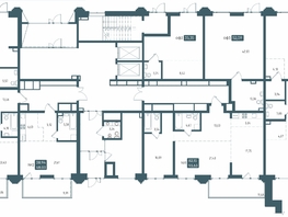 Продается 1-комнатная квартира ЖК Бродский, 1-я очередь, 59.55  м², 11041475 рублей