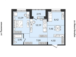 Продается 3-комнатная квартира ЖК Источник, дом 1, 63.7  м², 8012198 рублей