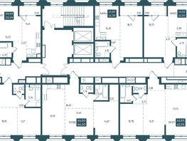 Продается 2-комнатная квартира ЖК Бродский, 1-я очередь, 62.85  м², 15765425 рублей