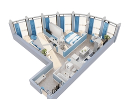 Продается 2-комнатная квартира ЖК Звезды, дом 2, 66.65  м&sup2;, 21041000 рублей