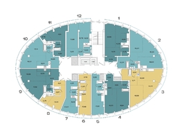 Продается 1-комнатная квартира ЖК Звезды, дом 3, 52.34 м², 13817760 рублей