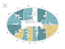 Продается 1-комнатная квартира ЖК Звезды, дом 3, 51.94  м², 13842000 рублей