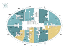 Продается 2-комнатная квартира ЖК Звезды, дом 3, 66.65  м&sup2;, 18539590 рублей