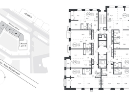 Продается 2-комнатная квартира ЖК СОЮЗ PRIORITY, дом 5, 73.37  м², 16607975 рублей