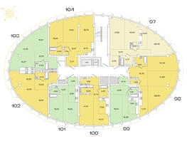 Продается 1-комнатная квартира ЖК Звезды, дом 2, 50.85  м², 15496000 рублей