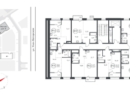 Продается 1-комнатная квартира ЖК СОЮЗ PRIORITY, дом 4, 39.34  м², 8753150 рублей