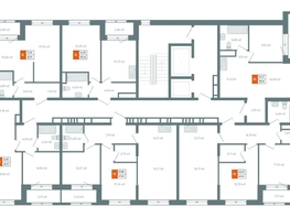 Продается 3-комнатная квартира ЖК Автор, дом 1, 68.53 м², 10258800 рублей