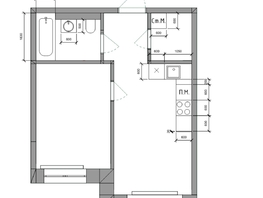 Продается 1-комнатная квартира ЖК Стрижи Сити, блок-секции 8,9, 38.3 м², 10755000 рублей
