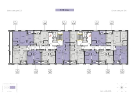 Продается 1-комнатная квартира ЖК Zenith (Зенит), 3 этап, 39.68 м², 5991680 рублей