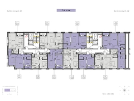 Продается 1-комнатная квартира ЖК Zenith (Зенит), 3 этап, 45  м², 6885000 рублей