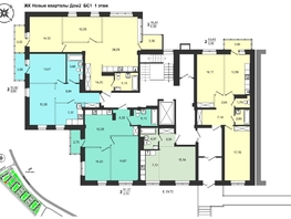 Продается 2-комнатная квартира ЖК Новые кварталы, дом 2, 51.37 м², 5945000 рублей
