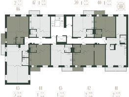 Продается 2-комнатная квартира ЖК Новые кварталы, дом 2, 47.57 м², 5904000 рублей