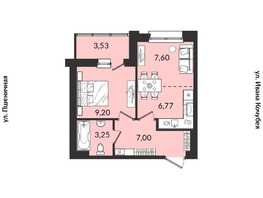 Продается 1-комнатная квартира ЖК Источник, дом 5, 37.79 м², 7305185 рублей