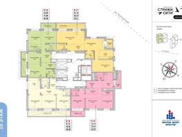 Продается 4-комнатная квартира ЖК Стрижи Сити, блок-секции 6,7, 83.83  м², 15089400 рублей
