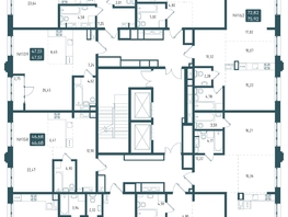 Продается 1-комнатная квартира ЖК Бродский, 1-я очередь, 47.51  м², 8680000 рублей