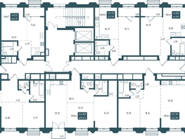 Продается 1-комнатная квартира ЖК Бродский, 1-я очередь, 41.78  м², 8730000 рублей