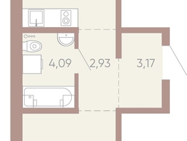 Продается 1-комнатная квартира ЖК Новые горизонты на Советской, д 1, 51.86  м², 8000000 рублей