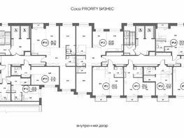 Продается 2-комнатная квартира ЖК СОЮЗ ПРИОРИТИ МАХ, д. 4, 55.1  м&sup2;, 10746000 рублей