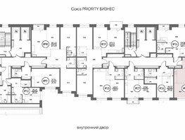 Продается 2-комнатная квартира ЖК СОЮЗ ПРИОРИТИ МАХ, д. 4, 55.24  м², 10390000 рублей