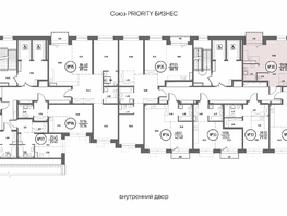 Продается 2-комнатная квартира ЖК СОЮЗ ПРИОРИТИ МАХ, д. 4, 62.12 м², 11370000 рублей
