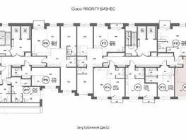 Продается 2-комнатная квартира ЖК СОЮЗ ПРИОРИТИ МАХ, д. 4, 53.37 м², 10150000 рублей