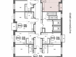 Продается 2-комнатная квартира ЖК СОЮЗ ПРИОРИТИ МАХ, д. 4, 56.15  м², 11061550 рублей