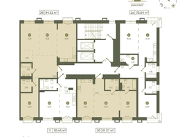 Продается 1-комнатная квартира ЖК Верба, 38.45  м&sup2;, 11175070 рублей