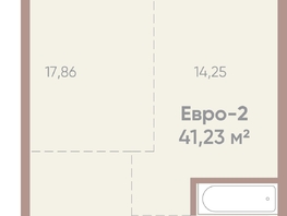Продается 1-комнатная квартира ЖК Новые горизонты на Советской, д 1, 41.23  м&sup2;, 7900000 рублей