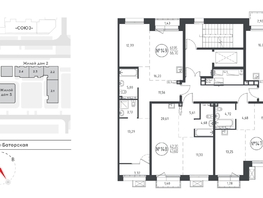 Продается 2-комнатная квартира ЖК СОЮЗ PRIORITY, дом 1, 61.92  м², 13345000 рублей