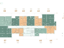 Продается 3-комнатная квартира ЖК Фамилия, дом 1, 87.62  м&sup2;, 13143000 рублей