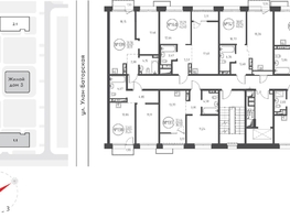 Продается 1-комнатная квартира ЖК СОЮЗ PRIORITY, дом 2, 40.42  м&sup2;, 11297390 рублей
