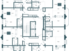 Продается 3-комнатная квартира ЖК Бродский, 1-я очередь, 75.49  м&sup2;, 13727000 рублей