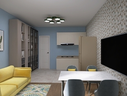 Продается 2-комнатная квартира ЖК Юго-Западный, дом 17, 42.47  м&sup2;, 6403855 рублей
