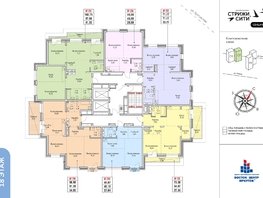 Продается 4-комнатная квартира ЖК Стрижи Сити, блок-секции 6,7, 98.99  м&sup2;, 17323250 рублей