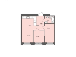 Продается 2-комнатная квартира ЖК Автограф, 59.33  м&sup2;, 12529993 рублей
