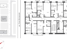 Продается 1-комнатная квартира ЖК СОЮЗ Приорити, дом 2, 44.55  м&sup2;, 11471625 рублей