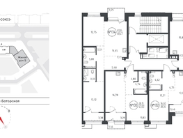 Продается 2-комнатная квартира ЖК СОЮЗ Приорити, дом 4, 68.29  м&sup2;, 14550000 рублей