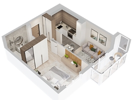 Продается 1-комнатная квартира  ЖиВой комплекс на Кузьмихе, 40.1  м&sup2;, 8100000 рублей